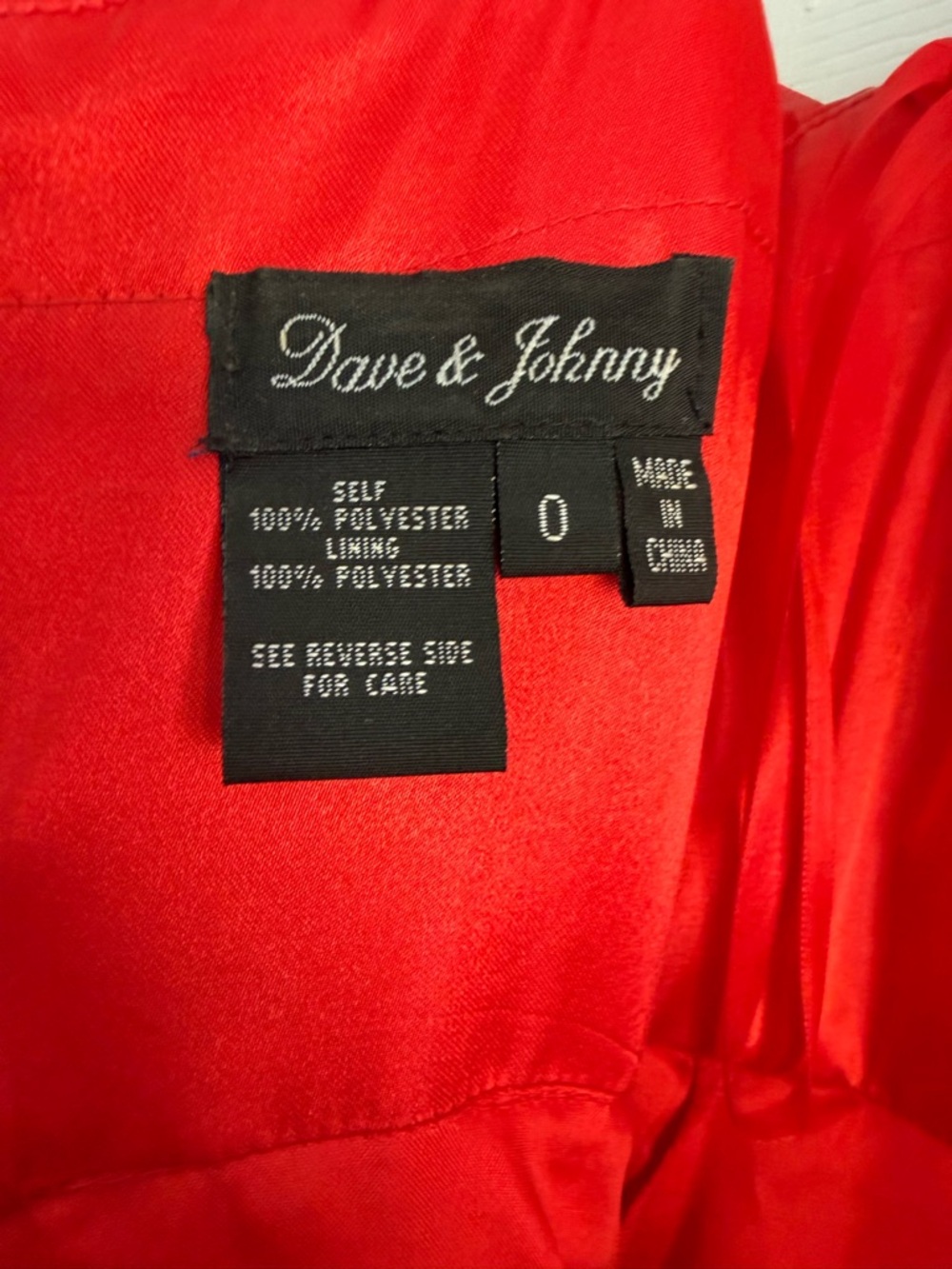 Red Prom Dress - Picture 4 of 4